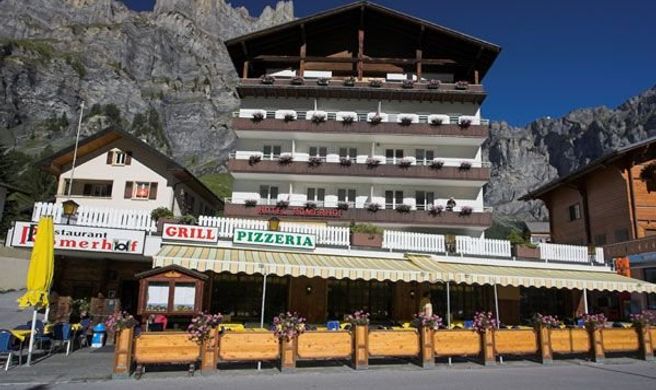 Hotel Roemerhof, Leukerbad Exterior
