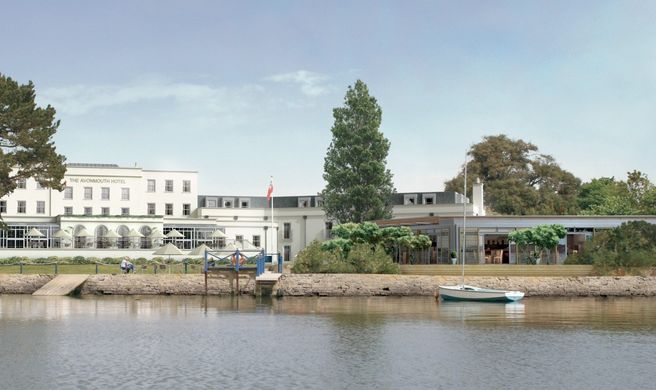 The Christchurch Harbour Hotel Exterior