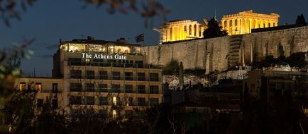 The Athens Gate Hotel Exterior