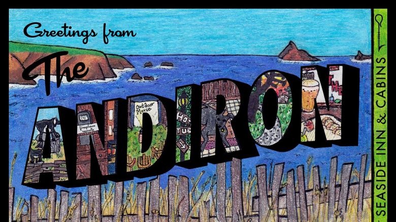 The Andiron Seaside Inn  and  Cabins Exterior. Images powered by <a href="https://www.leonardoworldwide.com" target="_blank" rel="noopener">Leonardo</a>.