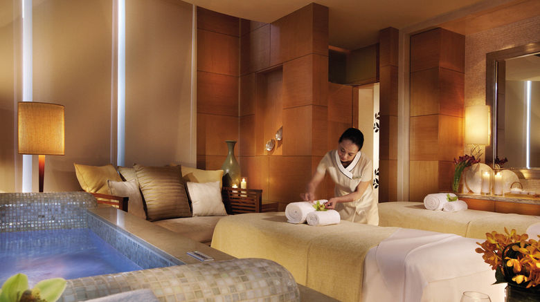 <b>Four Seasons Hotel Macao at Cotai Strip Spa</b>. Images powered by <a href="https://www.leonardoworldwide.com/" title="Leonardo Worldwide" target="_blank">Leonardo</a>.