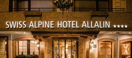 Swiss Alpine Hotel Allalin Exterior