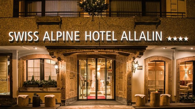 Swiss Alpine Hotel Allalin Exterior