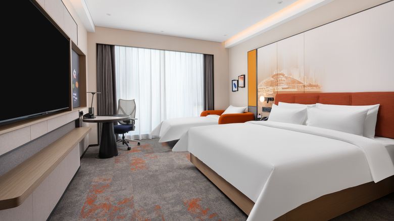 <b>Hampton Hangzhou Shangcheng Jiubao Room</b>. Images powered by <a href="https://www.leonardoworldwide.com/" title="Leonardo Worldwide" target="_blank">Leonardo</a>.