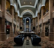 THE MIDLAND HOTEL, Chicago Lobby