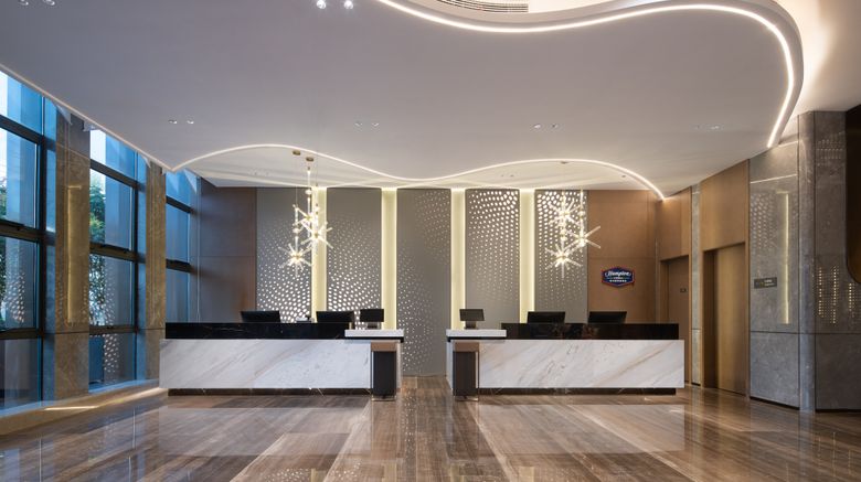 <b>Hampton NanJing Luhe Xiongzhou Lobby</b>. Images powered by <a href="https://www.leonardoworldwide.com/" title="Leonardo Worldwide" target="_blank">Leonardo</a>.