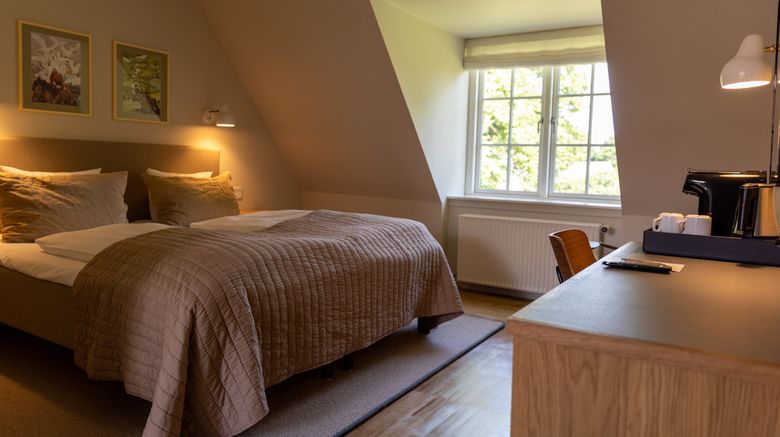 <b>Hotel Knudsens Gaard Room</b>. Images powered by <a href="https://www.leonardoworldwide.com/" title="Leonardo Worldwide" target="_blank">Leonardo</a>.