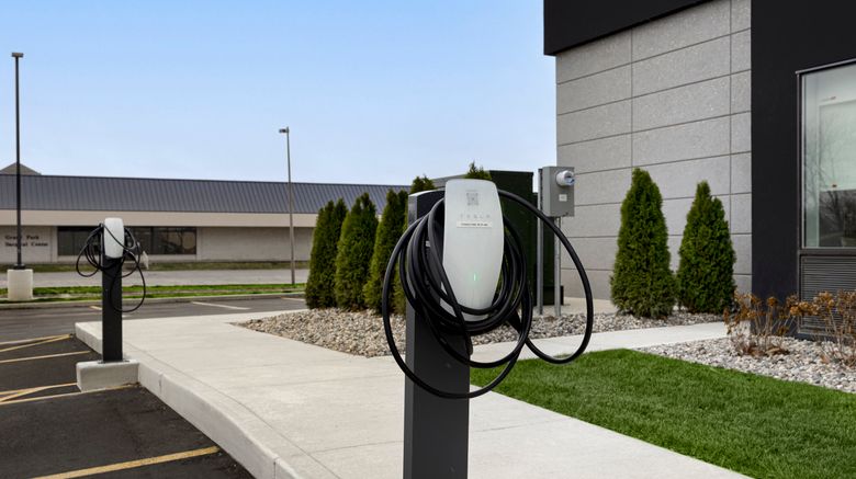 <b>Tru by Hilton Merrillville Exterior</b>. Images powered by <a href="https://www.leonardoworldwide.com/" title="Leonardo Worldwide" target="_blank">Leonardo</a>.