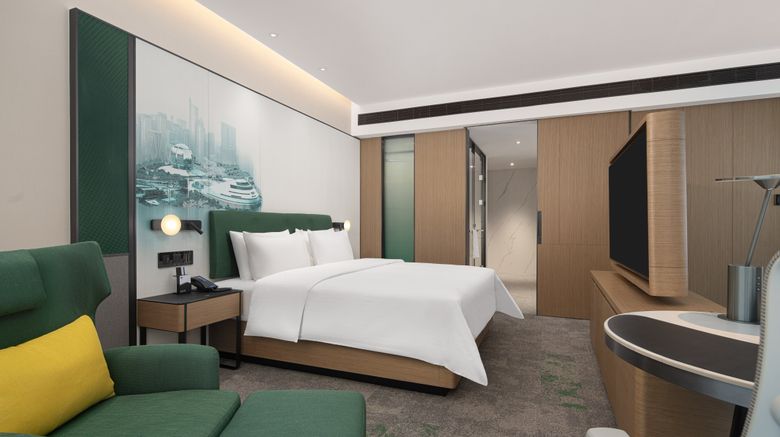 <b>Hampton Sijiqing Qianjiang New Town Room</b>. Images powered by <a href="https://www.leonardoworldwide.com/" title="Leonardo Worldwide" target="_blank">Leonardo</a>.