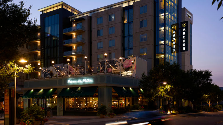 <b>Archer Hotel Falls Church Exterior</b>. Images powered by <a href="https://www.leonardoworldwide.com/" title="Leonardo Worldwide" target="_blank">Leonardo</a>.