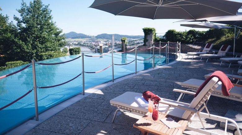 <b>Hotel Schloss Monchstein Pool</b>. Images powered by <a href="https://www.leonardoworldwide.com/" title="Leonardo Worldwide" target="_blank">Leonardo</a>.