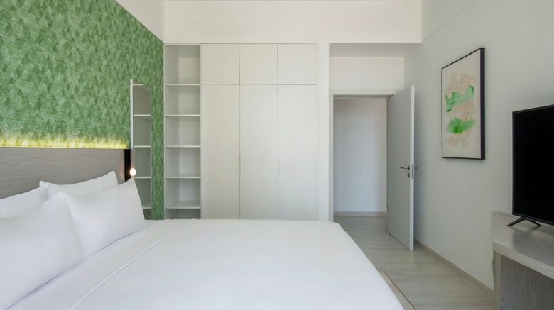 <b>Element West Bay Doha Room</b>. Images powered by <a href="https://www.leonardoworldwide.com/" title="Leonardo Worldwide" target="_blank">Leonardo</a>.