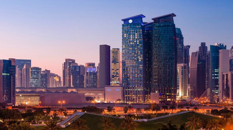 City Centre Rotana Doha Exterior. Images powered by <a href="https://www.leonardoworldwide.com" target="_blank" rel="noopener">Leonardo</a>.