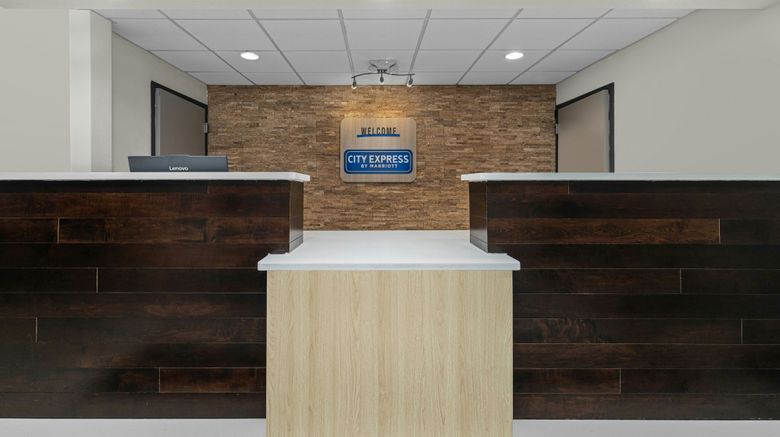 <b>City Express by Marriott Yulee Lobby</b>. Images powered by <a href="https://www.leonardoworldwide.com/" title="Leonardo Worldwide" target="_blank">Leonardo</a>.