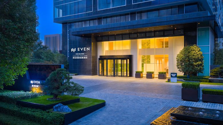 <b>EVEN Hotel High Tech Zone Exterior</b>. Images powered by <a href="https://www.leonardoworldwide.com/" title="Leonardo Worldwide" target="_blank">Leonardo</a>.