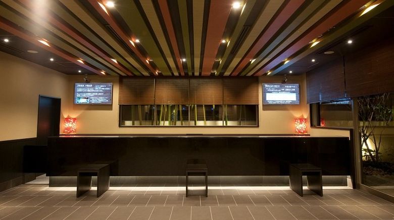 <b>Dormy Inn Premium Namba Natural Hot Spring Lobby</b>. Images powered by <a href="https://www.leonardoworldwide.com/" title="Leonardo Worldwide" target="_blank">Leonardo</a>.