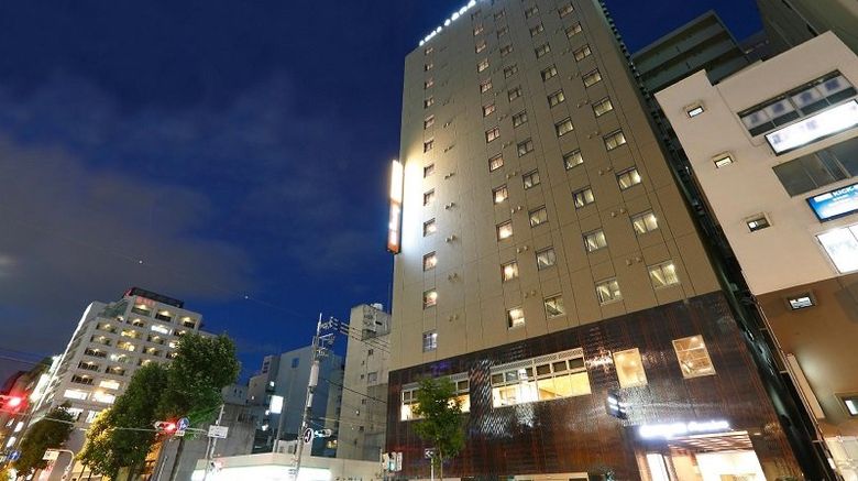 <b>Dormy Inn Premium Namba Natural Hot Spring Exterior</b>. Images powered by <a href="https://www.leonardoworldwide.com/" title="Leonardo Worldwide" target="_blank">Leonardo</a>.