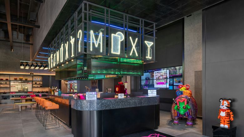 Moxy Kathmandu Lobby. Images powered by <a href="https://www.leonardoworldwide.com" target="_blank" rel="noopener">Leonardo</a>.