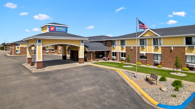 Fargo Inn  and  Suites Exterior. Images powered by <a href="https://www.leonardoworldwide.com" target="_blank" rel="noopener">Leonardo</a>.