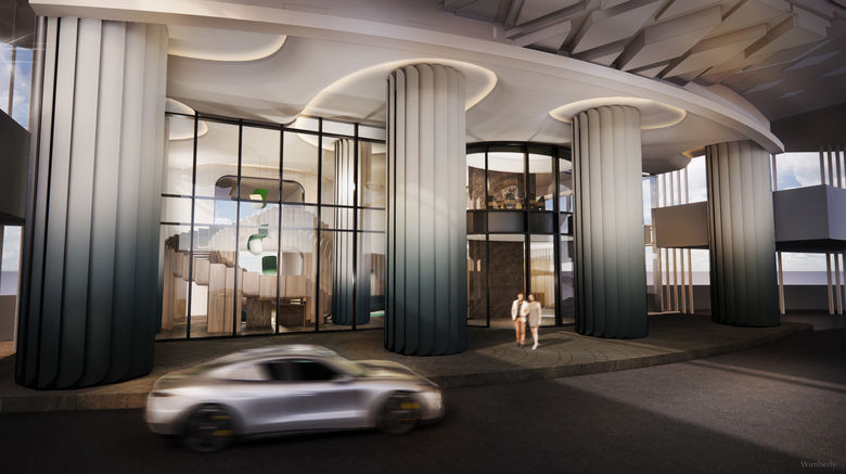 <b>Hotel Indigo Hengqin Exterior</b>. Images powered by <a href="https://www.leonardoworldwide.com/" title="Leonardo Worldwide" target="_blank">Leonardo</a>.