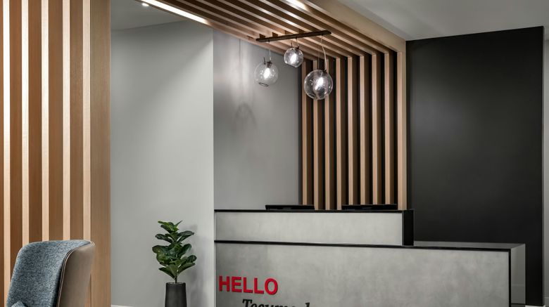 <b>TownePlace Suites Tecumseh Windsor Lobby</b>. Images powered by <a href="https://www.leonardoworldwide.com/" title="Leonardo Worldwide" target="_blank">Leonardo</a>.