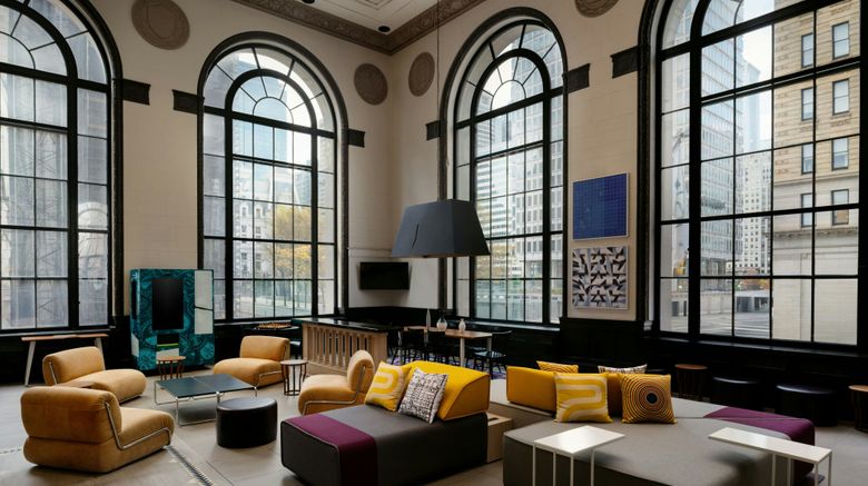 <b>Aloft Philadelphia Downtown Lobby</b>. Images powered by <a href="https://www.leonardoworldwide.com/" title="Leonardo Worldwide" target="_blank">Leonardo</a>.