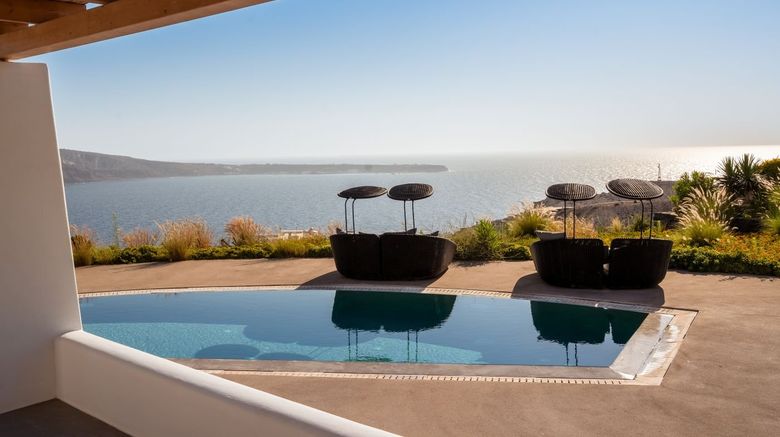 <b>Santo Pure Oia Suites & Spa Room</b>. Images powered by <a href="https://www.leonardoworldwide.com/" title="Leonardo Worldwide" target="_blank">Leonardo</a>.