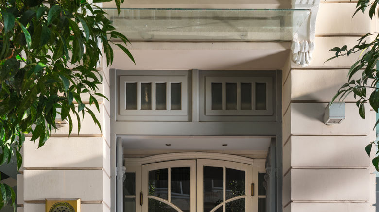 The Excelsior Exterior. Images powered by <a href="https://www.leonardoworldwide.com" target="_blank" rel="noopener">Leonardo</a>.