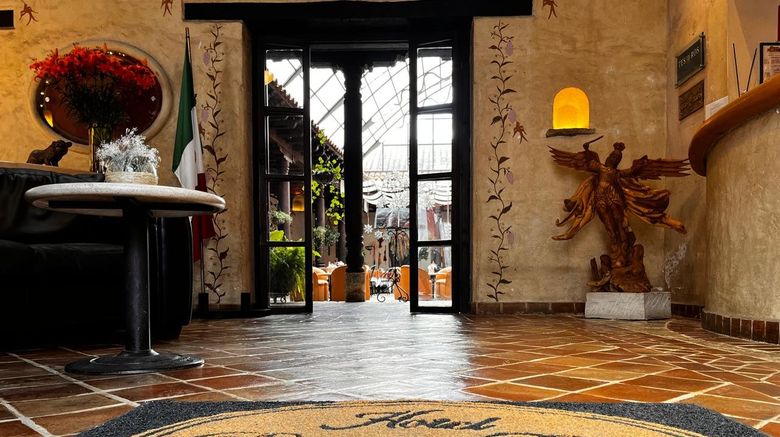 <b>Posada Real De Chiapas Hotel Lobby</b>. Images powered by <a href="https://www.leonardoworldwide.com/" title="Leonardo Worldwide" target="_blank">Leonardo</a>.