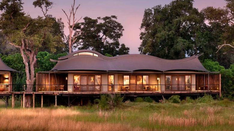 Xigera Safari Lodge Exterior. Images powered by <a href="https://www.leonardoworldwide.com" target="_blank" rel="noopener">Leonardo</a>.