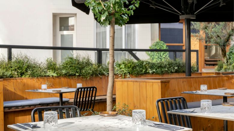 <b>Moxy Brussels City Center Restaurant</b>. Images powered by <a href="https://www.leonardoworldwide.com/" title="Leonardo Worldwide" target="_blank">Leonardo</a>.