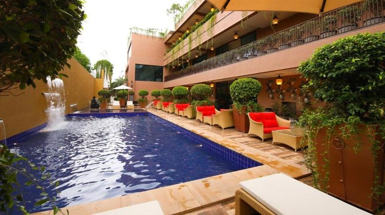 <b>Sayaji Hotel Rajkot Pool</b>. Images powered by <a href="https://www.leonardoworldwide.com/" title="Leonardo Worldwide" target="_blank">Leonardo</a>.