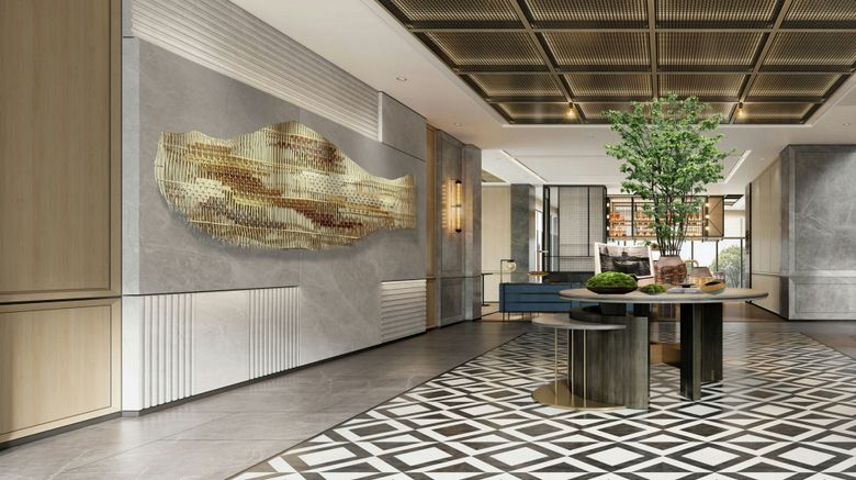 <b>Four Points Hanzhong Riverside Lobby</b>. Images powered by <a href="https://www.leonardoworldwide.com/" title="Leonardo Worldwide" target="_blank">Leonardo</a>.