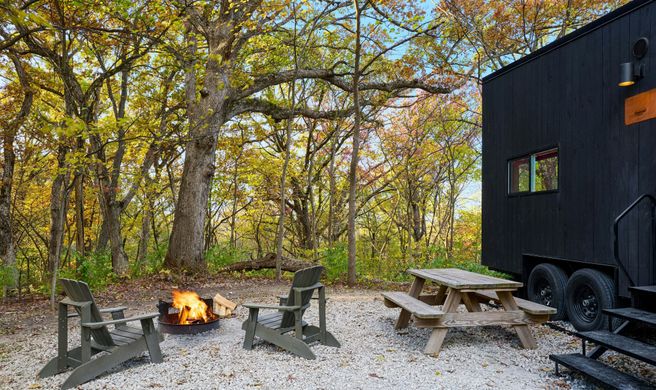 Postcard Cabins Starved Rock Exterior