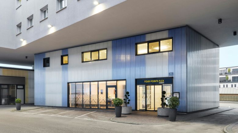 <b>Four Points Flex Salzburg Messe Exterior</b>. Images powered by <a href="https://www.leonardoworldwide.com/" title="Leonardo Worldwide" target="_blank">Leonardo</a>.