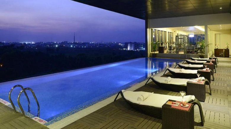 <b>Sayaji Raipur Hotel Pool</b>. Images powered by <a href="https://www.leonardoworldwide.com/" title="Leonardo Worldwide" target="_blank">Leonardo</a>.
