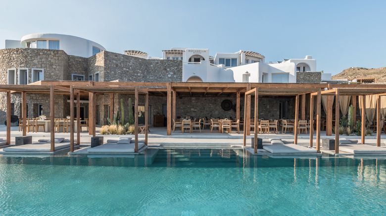 <b>Rocabella Art Hotel Mykonos Pool</b>. Images powered by <a href="https://www.leonardoworldwide.com/" title="Leonardo Worldwide" target="_blank">Leonardo</a>.