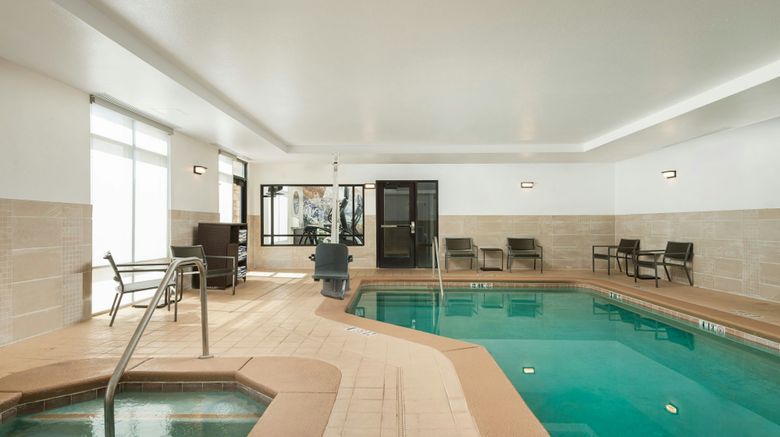 <b>SpringHill Suites by Marriott Pool</b>. Images powered by <a href="https://www.leonardoworldwide.com/" title="Leonardo Worldwide" target="_blank">Leonardo</a>.