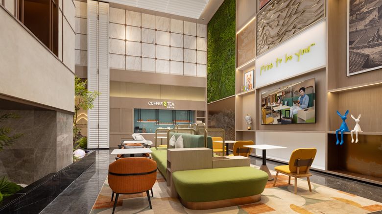 <b>Home2 Suites Huaihua Hecheng Lobby</b>. Images powered by <a href="https://www.leonardoworldwide.com/" title="Leonardo Worldwide" target="_blank">Leonardo</a>.