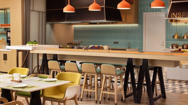 <b>Home2 Suites Tai'an Dongping Lake Restaurant</b>. Images powered by <a href="https://www.leonardoworldwide.com/" title="Leonardo Worldwide" target="_blank">Leonardo</a>.
