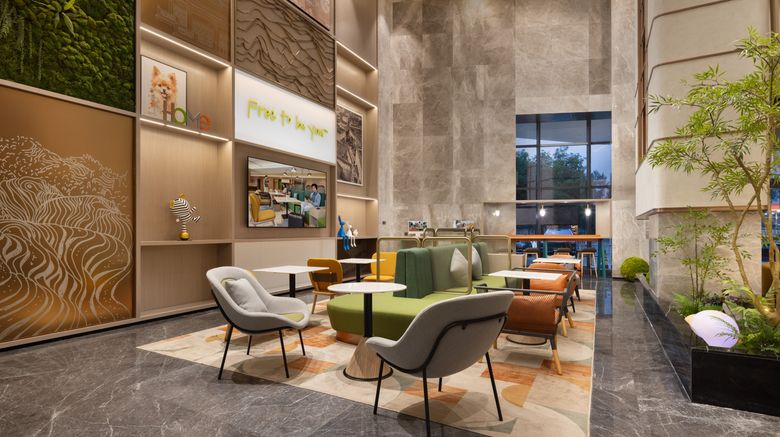 <b>Home2 Suites Huaihua Hecheng Lobby</b>. Images powered by <a href="https://www.leonardoworldwide.com/" title="Leonardo Worldwide" target="_blank">Leonardo</a>.