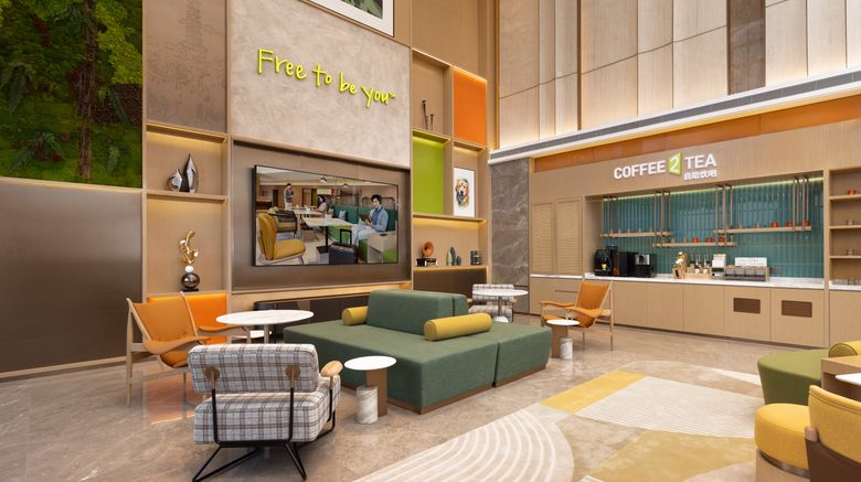 <b>Home2 Suites Ningbo Hangzhou Bay Lobby</b>. Images powered by <a href="https://www.leonardoworldwide.com/" title="Leonardo Worldwide" target="_blank">Leonardo</a>.