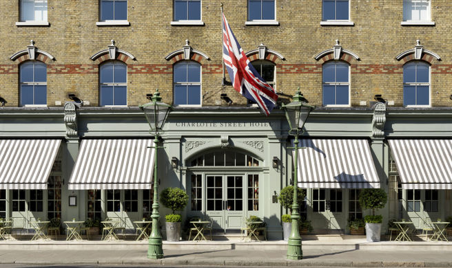 Charlotte Street Hotel Exterior