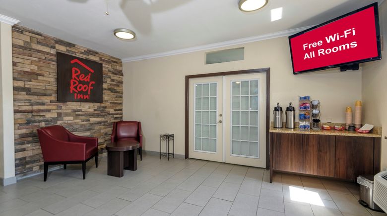 <b>Red Roof Inn Arlington - Entertainment Lobby</b>. Images powered by <a href="https://www.leonardoworldwide.com/" title="Leonardo Worldwide" target="_blank">Leonardo</a>.