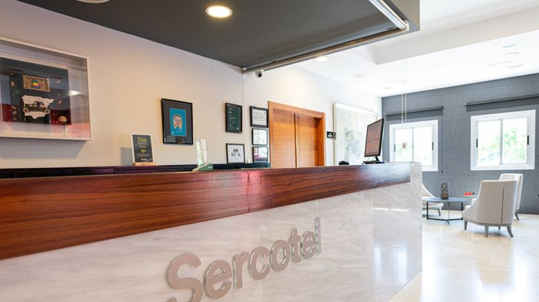 <b>Sercotel Hotel Riscal Lobby</b>. Images powered by <a href="https://www.leonardoworldwide.com/" title="Leonardo Worldwide" target="_blank">Leonardo</a>.