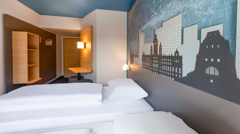 <b>B&B Hotel Leipzig Schoenfeld Room</b>. Images powered by <a href="https://www.leonardoworldwide.com/" title="Leonardo Worldwide" target="_blank">Leonardo</a>.