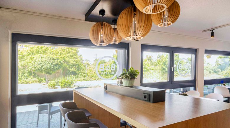 <b>B&B Hotel Leipzig Schoenfeld Lobby</b>. Images powered by <a href="https://www.leonardoworldwide.com/" title="Leonardo Worldwide" target="_blank">Leonardo</a>.