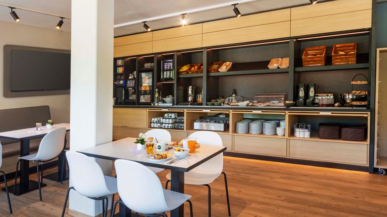 <b>B&B Hotel Leipzig Schoenfeld Restaurant</b>. Images powered by <a href="https://www.leonardoworldwide.com/" title="Leonardo Worldwide" target="_blank">Leonardo</a>.