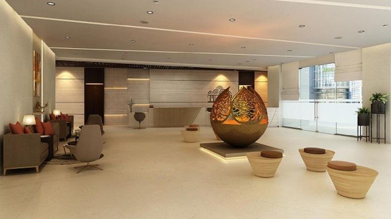 Sayaji Hotel Vadodara Lobby. Images powered by <a href="https://www.leonardoworldwide.com" target="_blank" rel="noopener">Leonardo</a>.