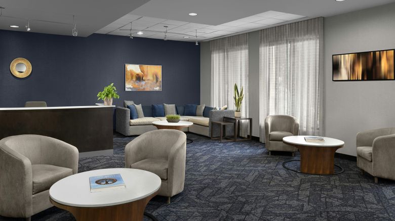 <b>Courtyard by Marriott Airport Lobby</b>. Images powered by <a href="https://www.leonardoworldwide.com/" title="Leonardo Worldwide" target="_blank">Leonardo</a>.